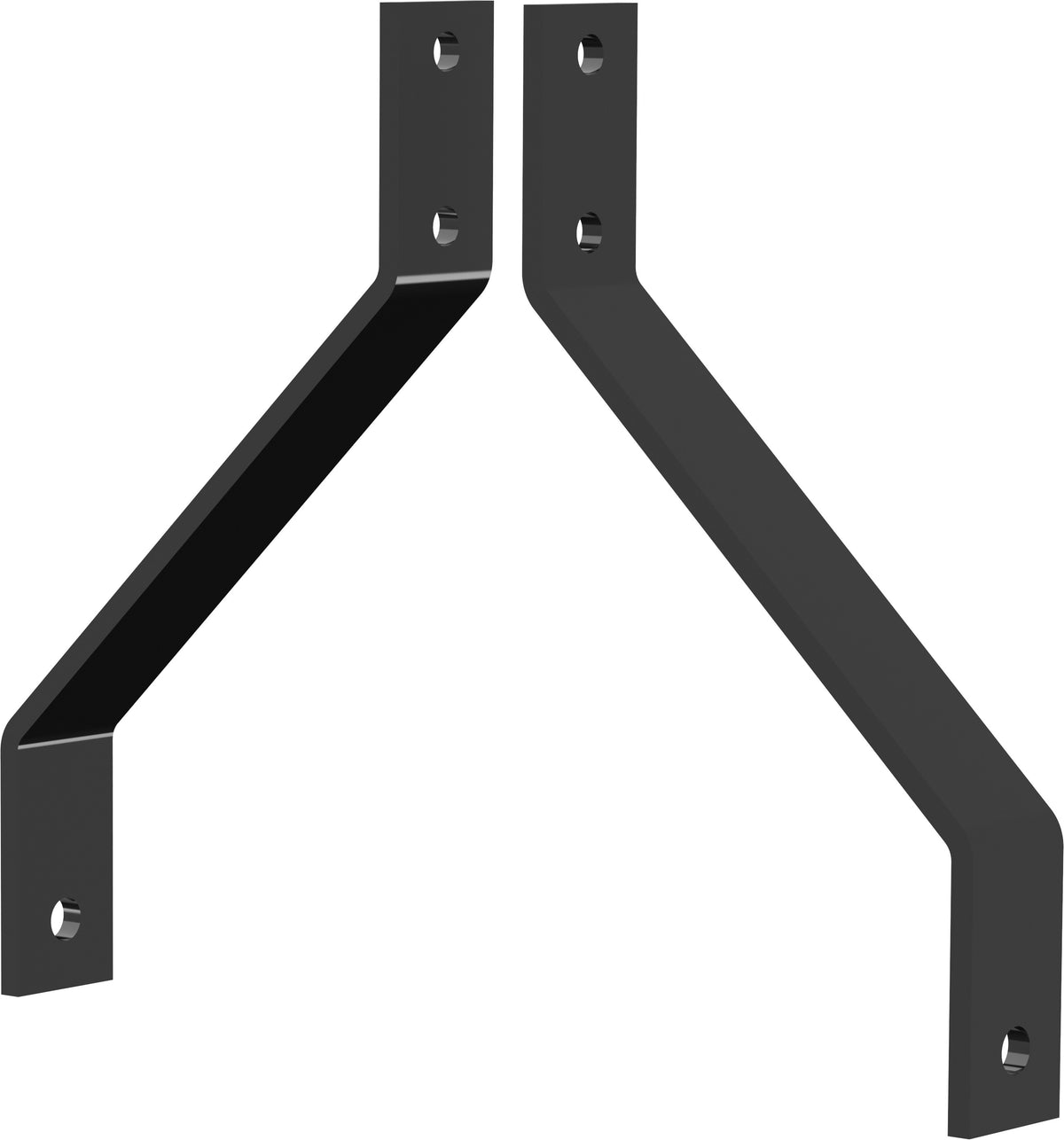 9000216 - Box Blade Vertical Brace Lift Arm (2pk) (Black)
