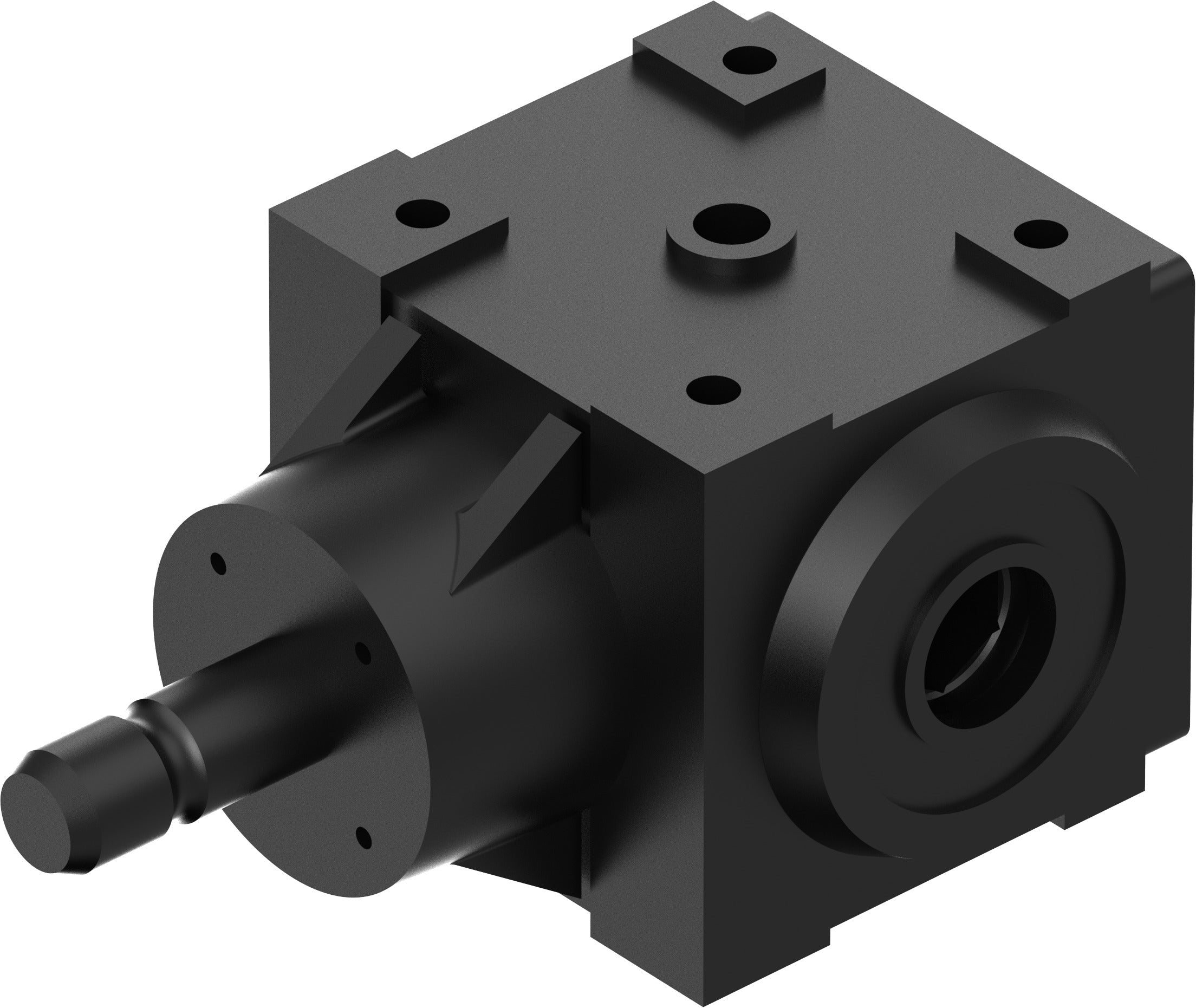 9000014 - Tiller Top Gearbox w/ Hardware (4',5',6',&7